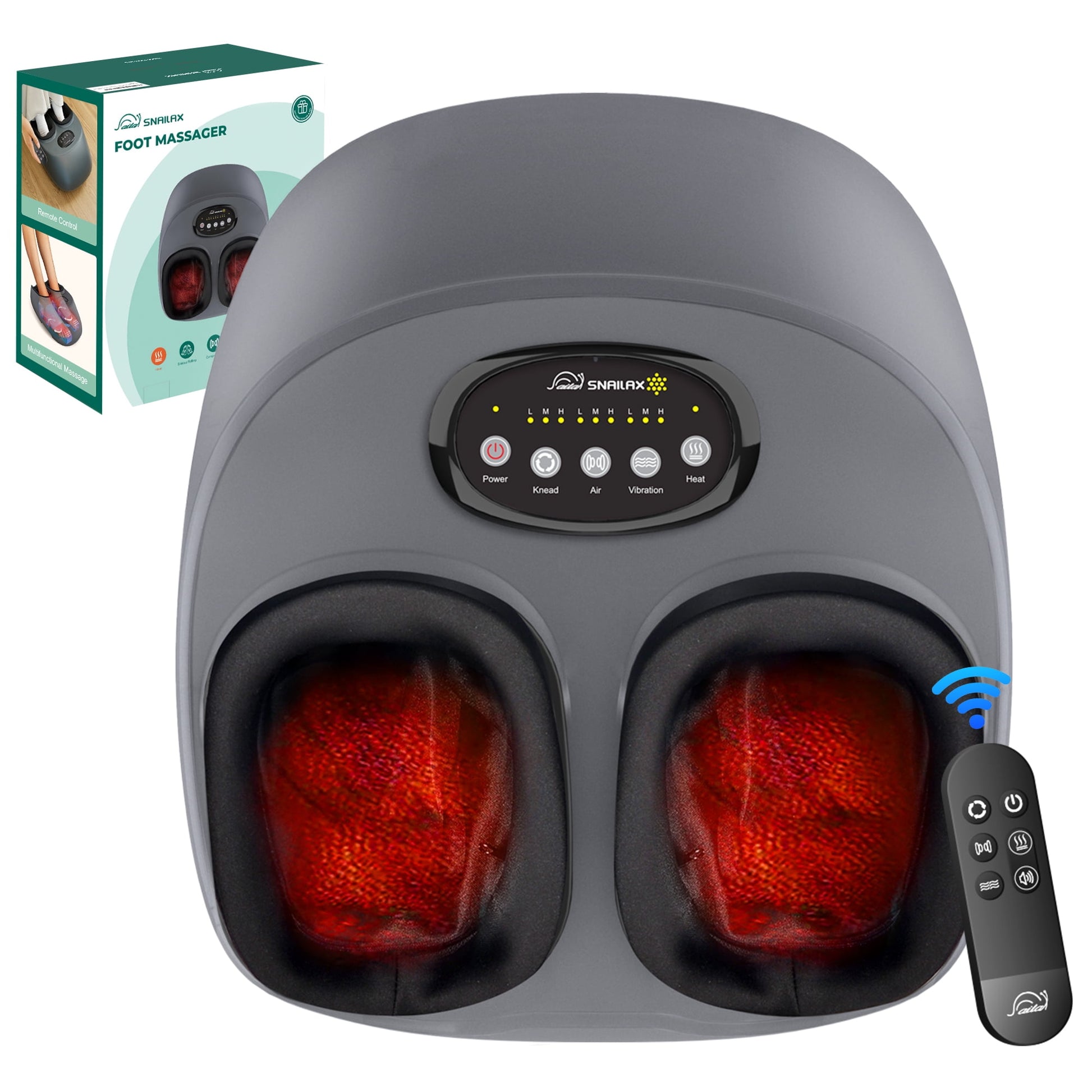 Ultimate Shiatsu Foot Massager with Heat - The Perfect Foot Massage Machine for Enhanced Blood Circulation and Relaxation