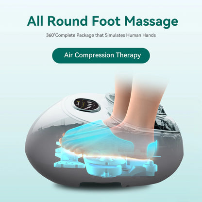Ultimate Shiatsu Foot Massager with Heat - The Perfect Foot Massage Machine for Enhanced Blood Circulation and Relaxation